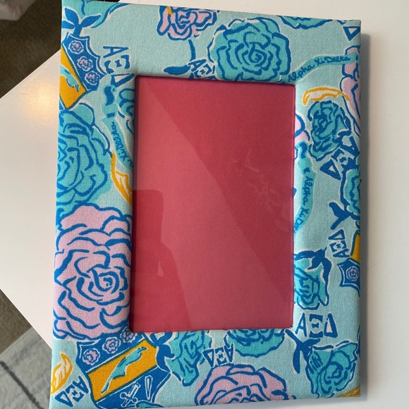 Alpha Xi Delta Lilly Pulitzer picture frame